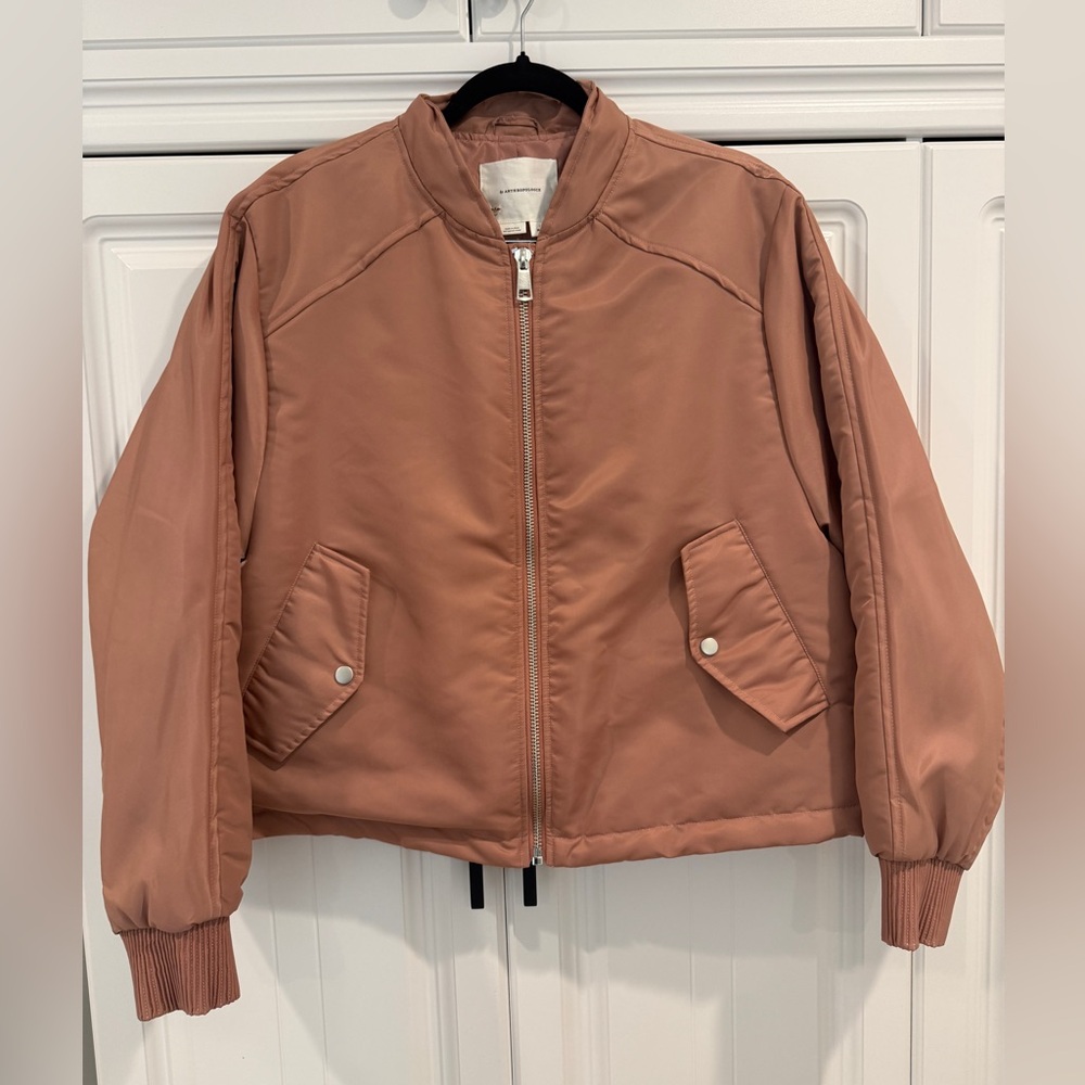 NWOT By Anthropologie "'98 Bomber Jacket" women's size M